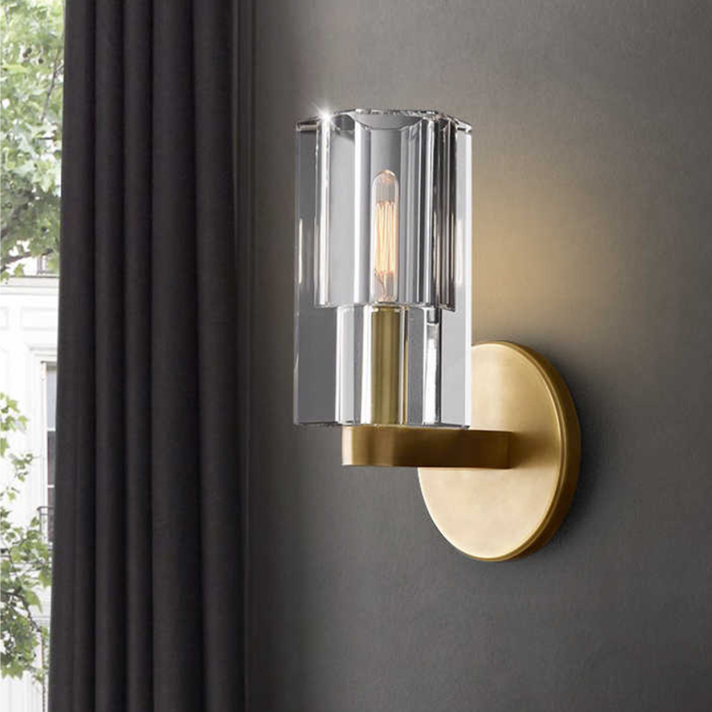 The Cryselle Luxury Crystal Wall Sconce Light