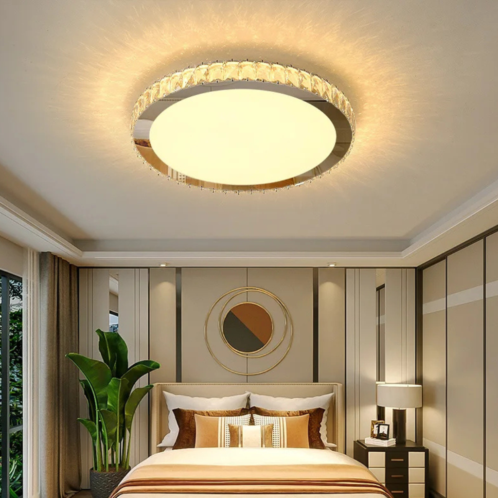 The Crystalis Crystal LED Ceiling Light
