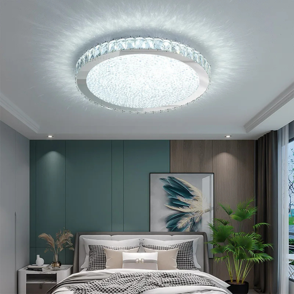 The Crystalis Crystal LED Ceiling Light