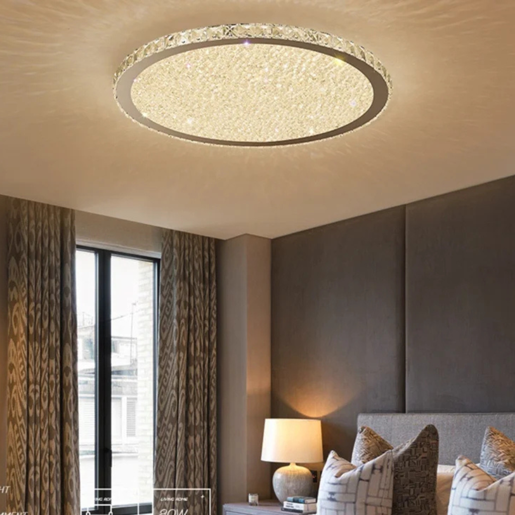 The Crystalis Crystal LED Ceiling Light