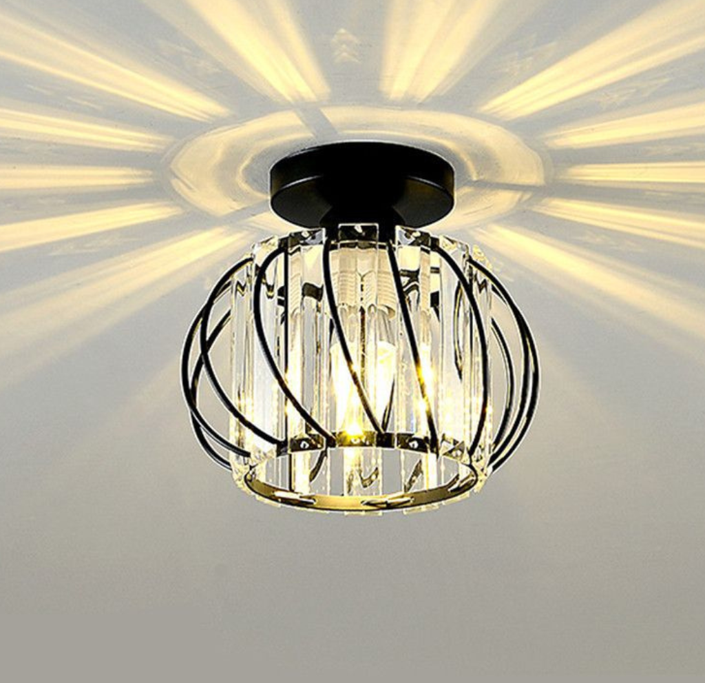 The Crystara LED Crystal Ceiling Light