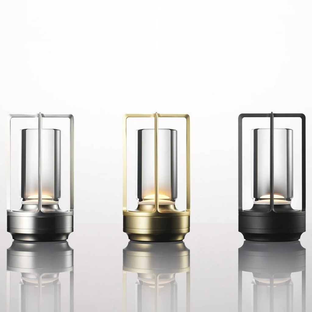 The Crystiva Rechargeable Touch LED Table Lamp