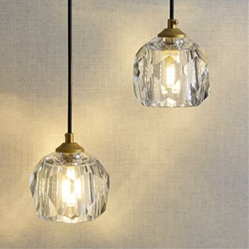 The Crystora Nordic Crystal Pendant Light