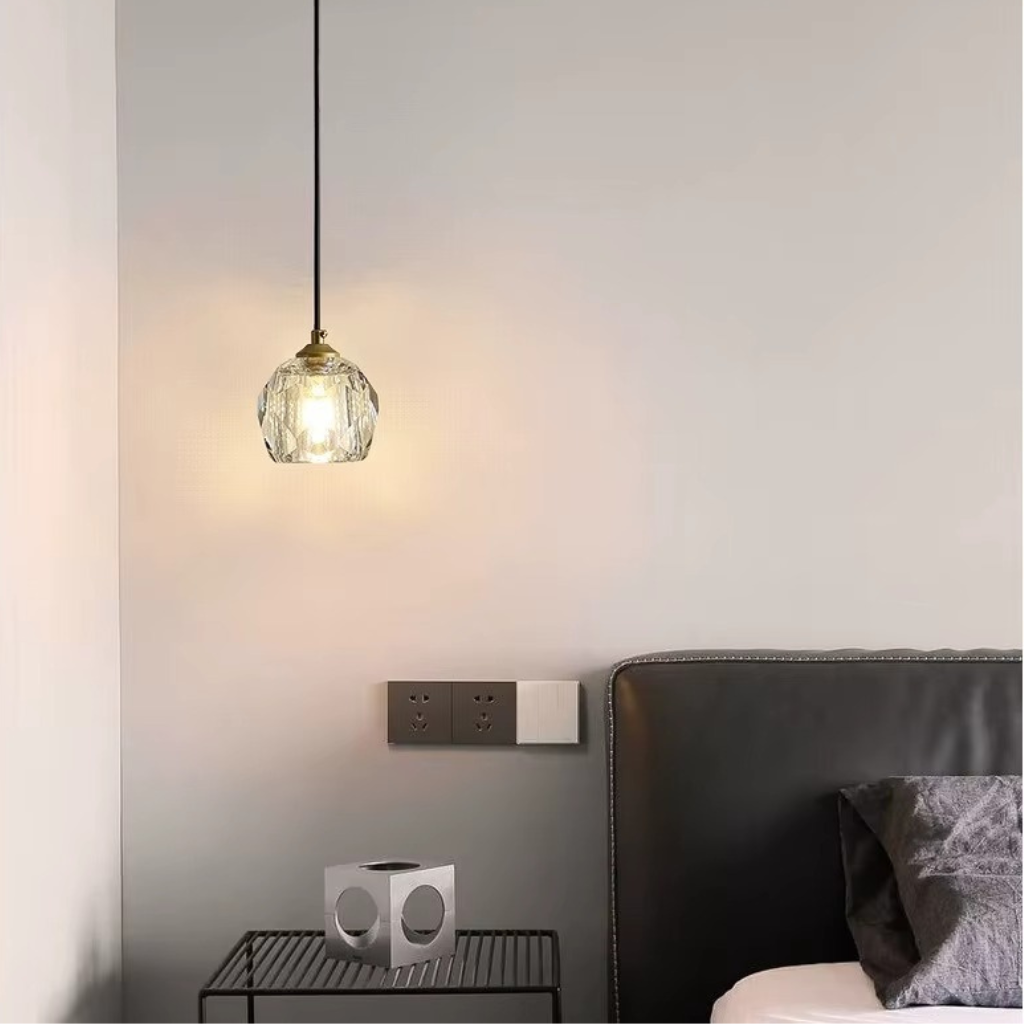 The Crystora Nordic Crystal Pendant Light