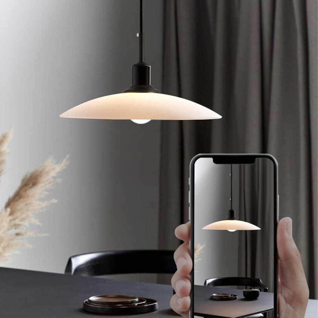 The Danvera Danish Design Glass Pendant Light
