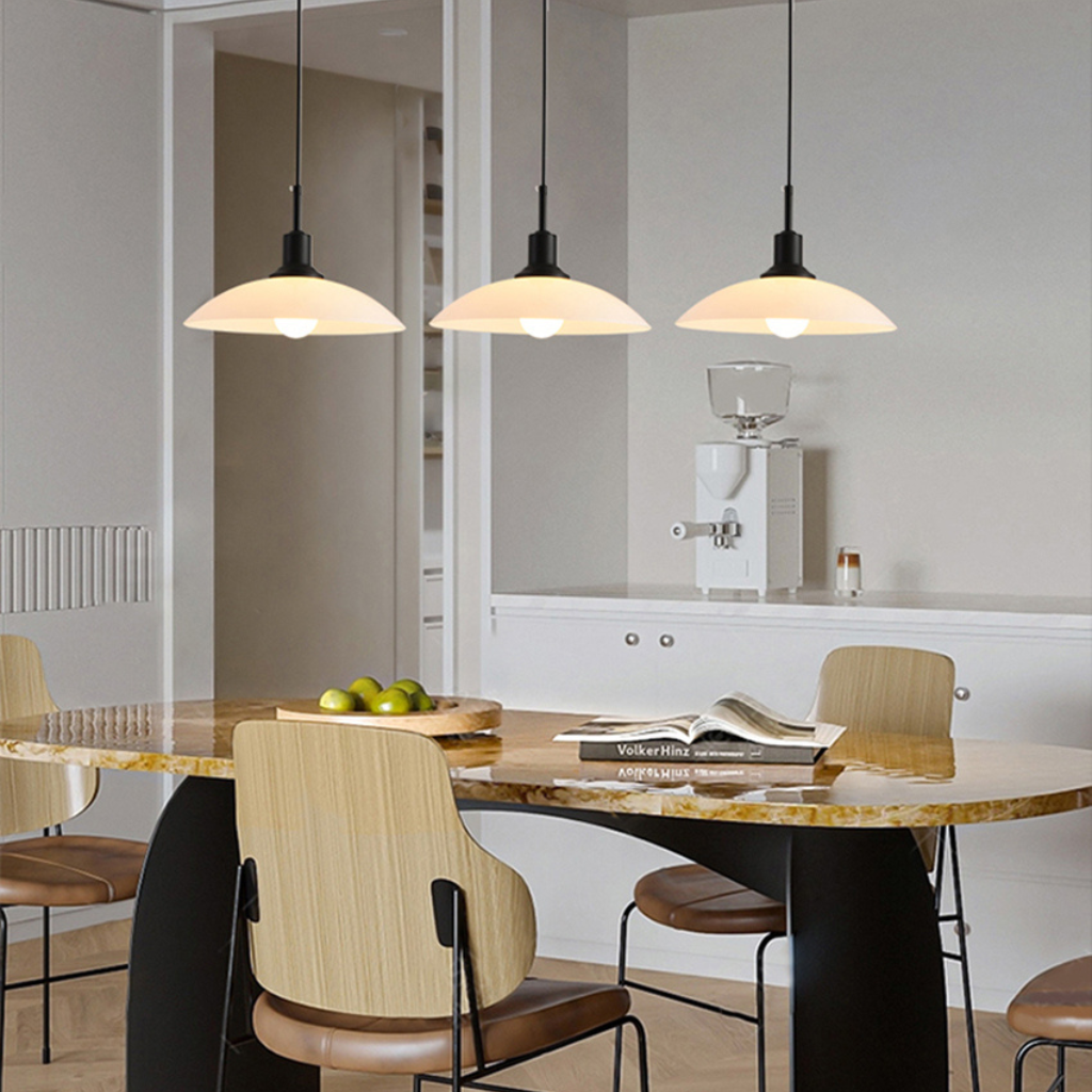 The Danvera Danish Design Glass Pendant Light