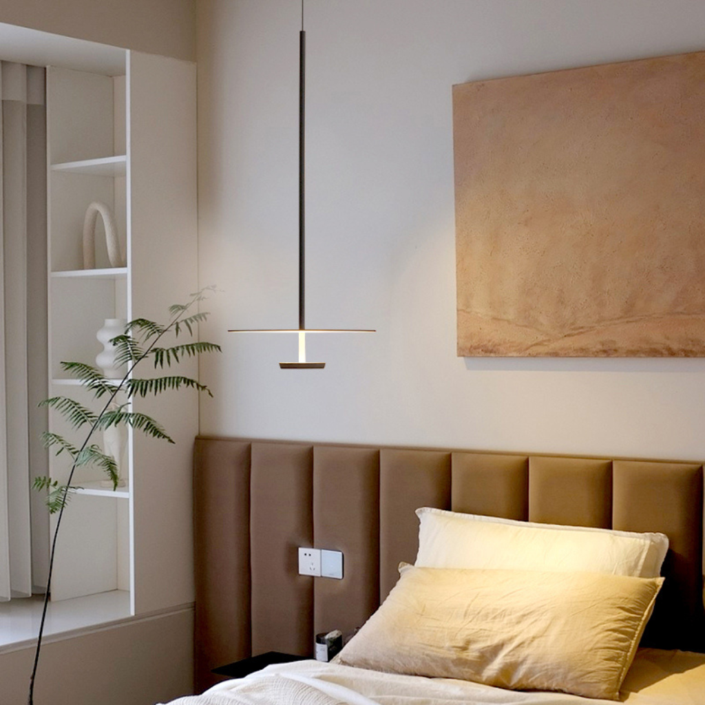 The Discaro Nordic Minimalist LED Disc Pendant Light