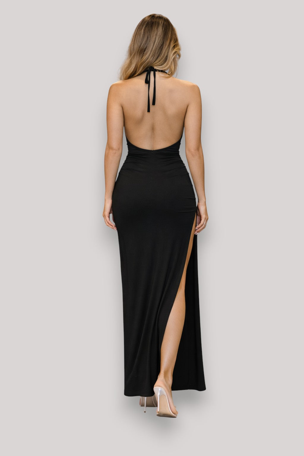 The Elinor Women's Midi Bodycon Dress Sleeveless Slim Fit Eveningwear