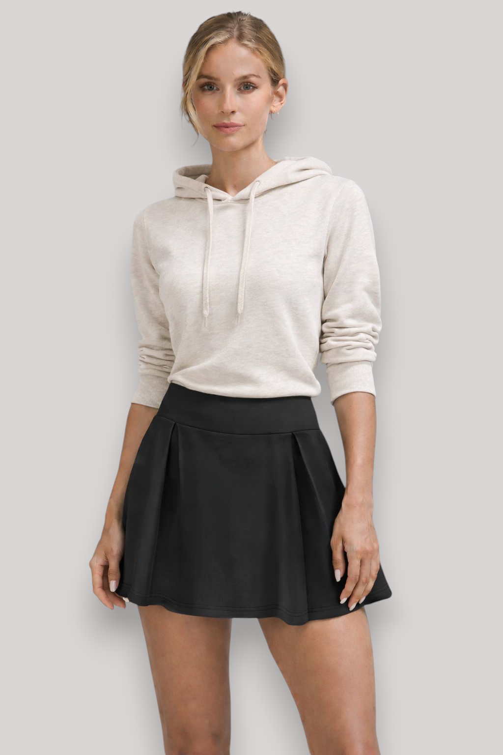 The Elaina High Waist Pleated Mini Skirt