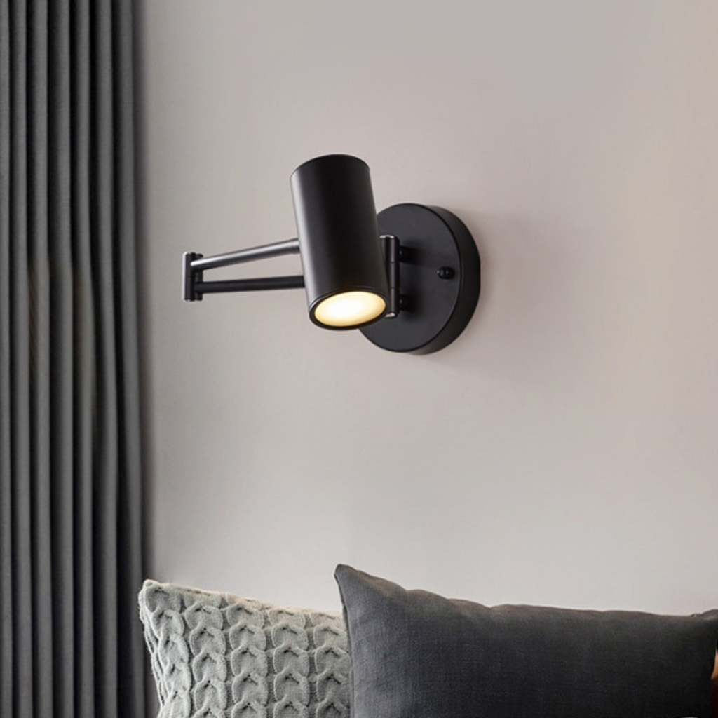 The Elvaris Adjustable Long Arm LED Wall Light