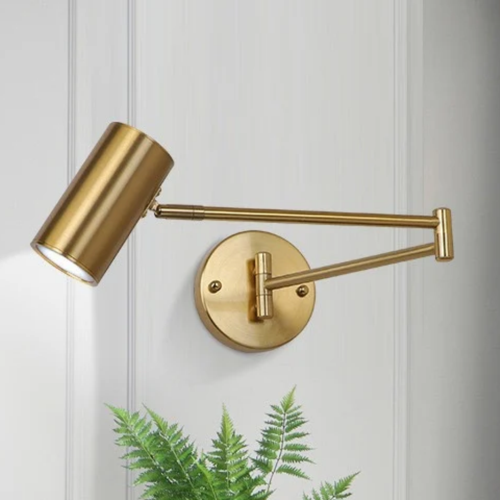 The Elvaris Adjustable Long Arm LED Wall Light
