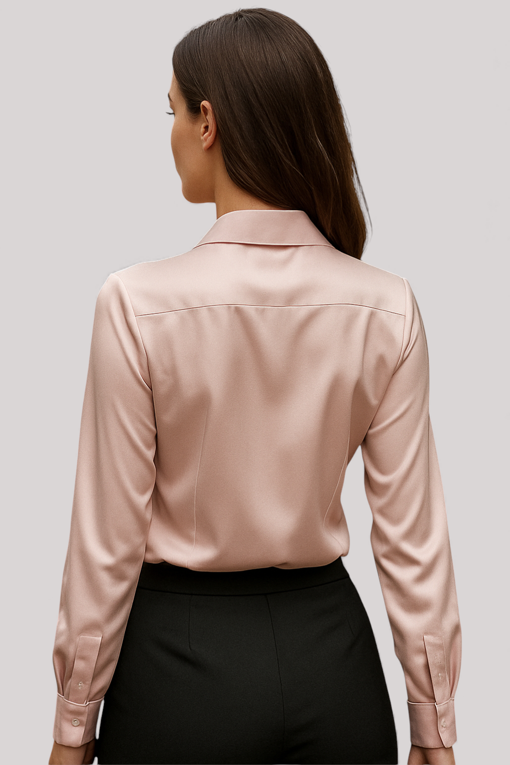The Elwood Long Sleeve Blouse Shirt Collar Elegant Casual Top