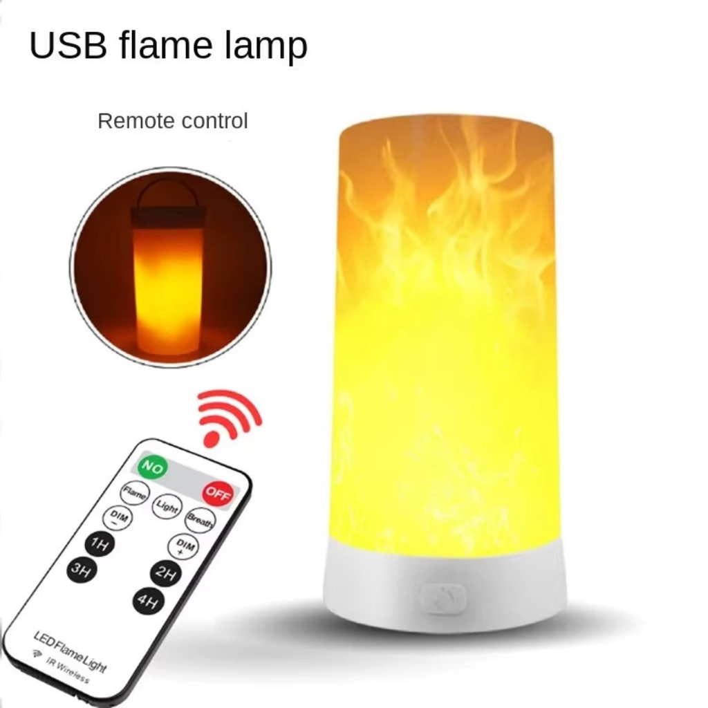 The EmberGlow LED Ambient Flame Light
