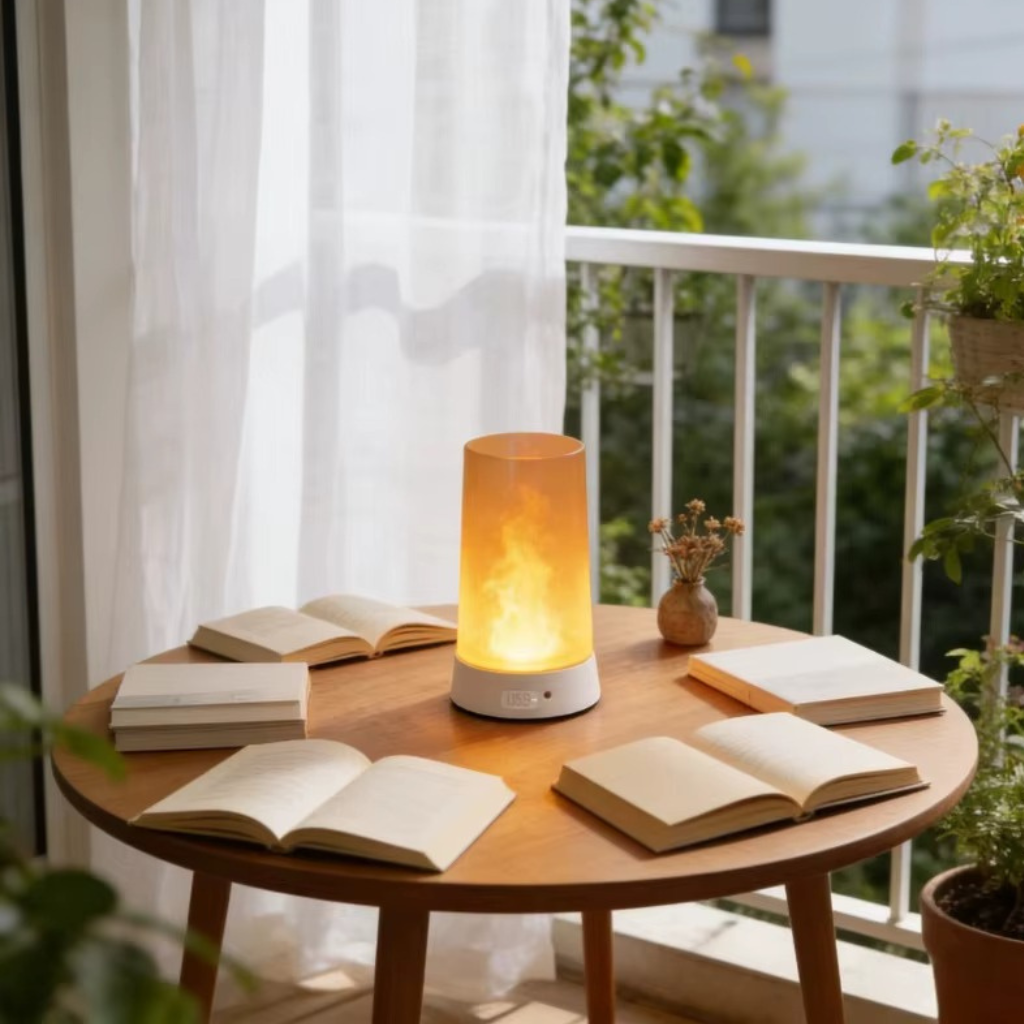 The EmberGlow LED Ambient Flame Light