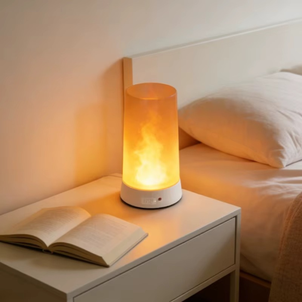 The EmberGlow LED Ambient Flame Light