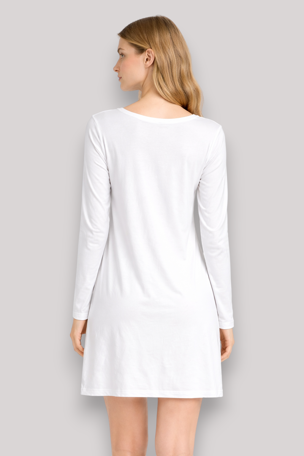The Estelle Women's Long Sleeve Mini Dress