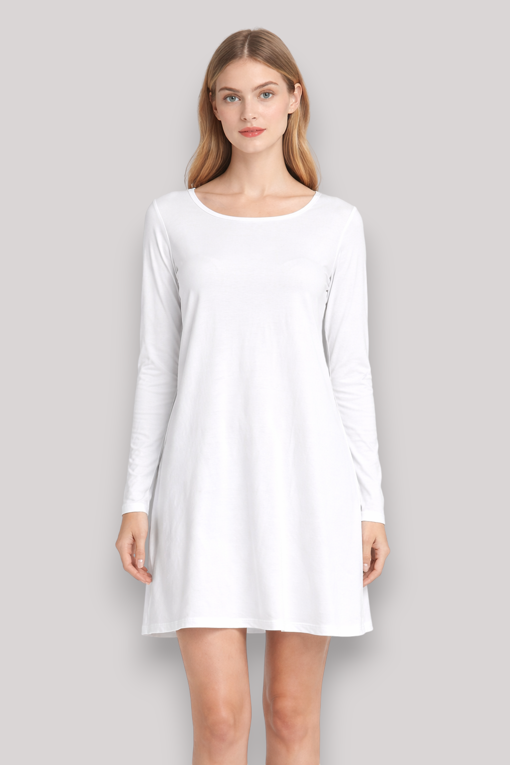 The Estelle Women's Long Sleeve Mini Dress