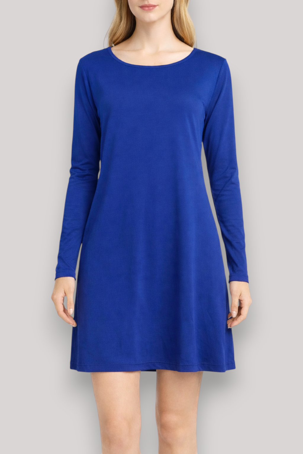 The Estelle Women's Long Sleeve Mini Dress