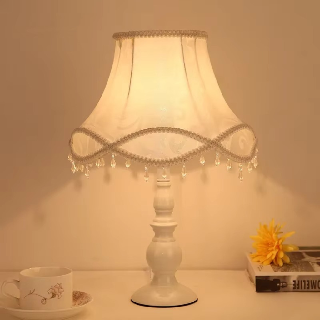 The Eurova Retro Bedside Table Lamp