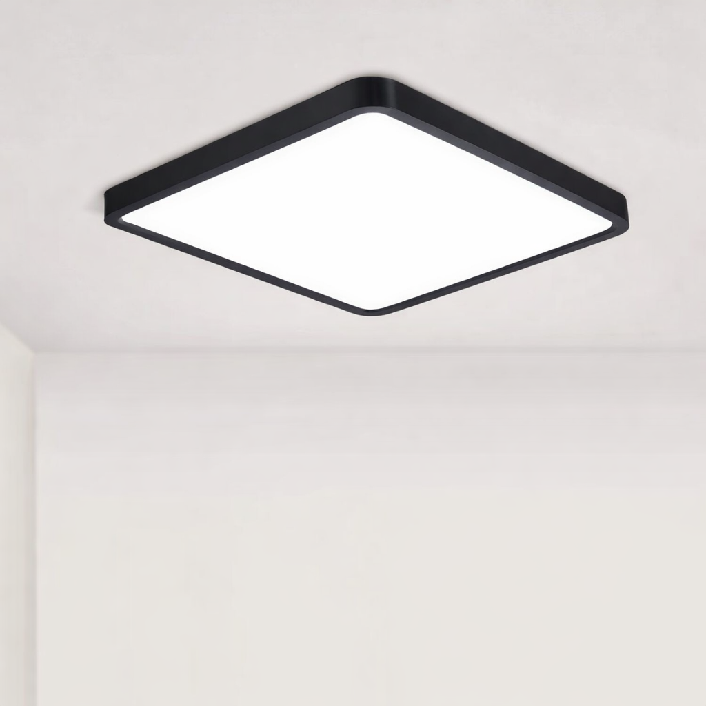 The Eurox Minimalist Square LED Ceiling Light