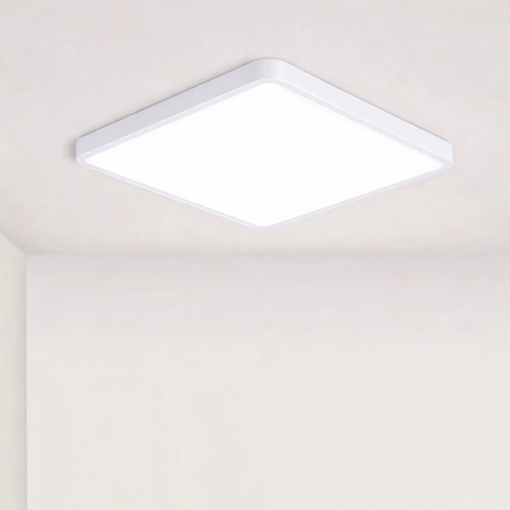 The Eurox Minimalist Square LED Ceiling Light