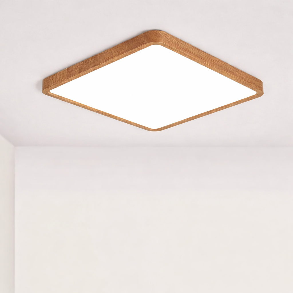 The Eurox Minimalist Square LED Ceiling Light