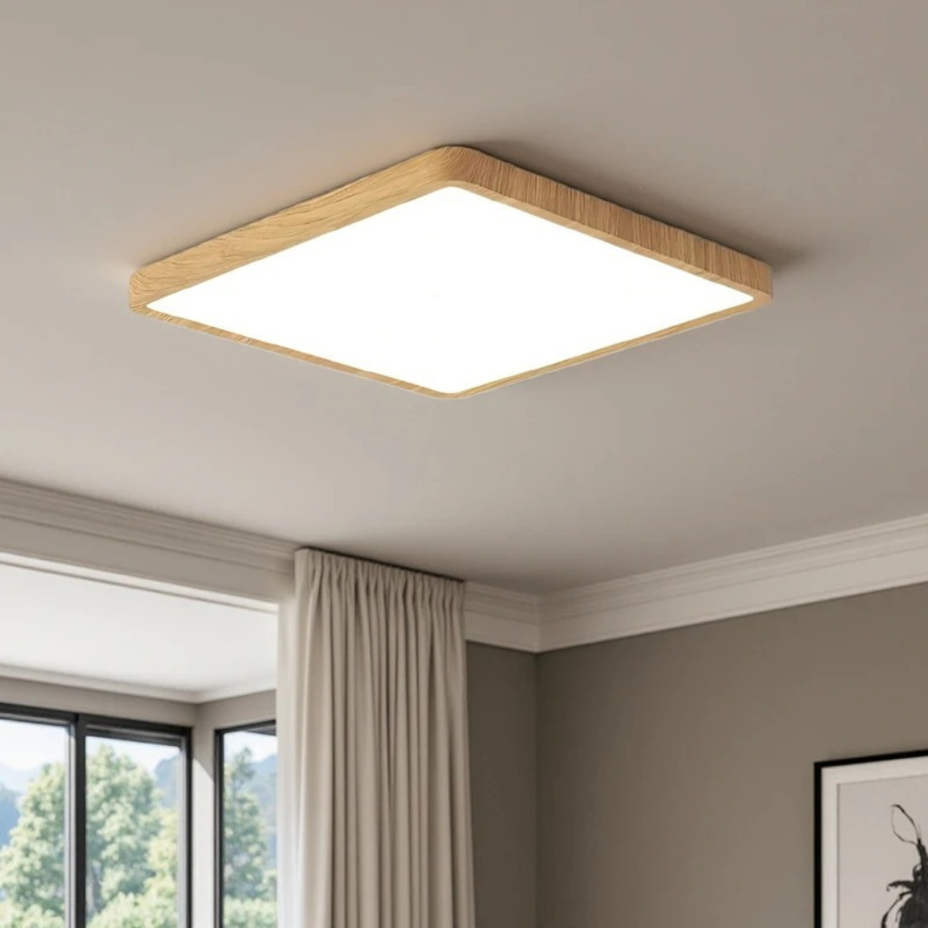 The Eurox Minimalist Square LED Ceiling Light