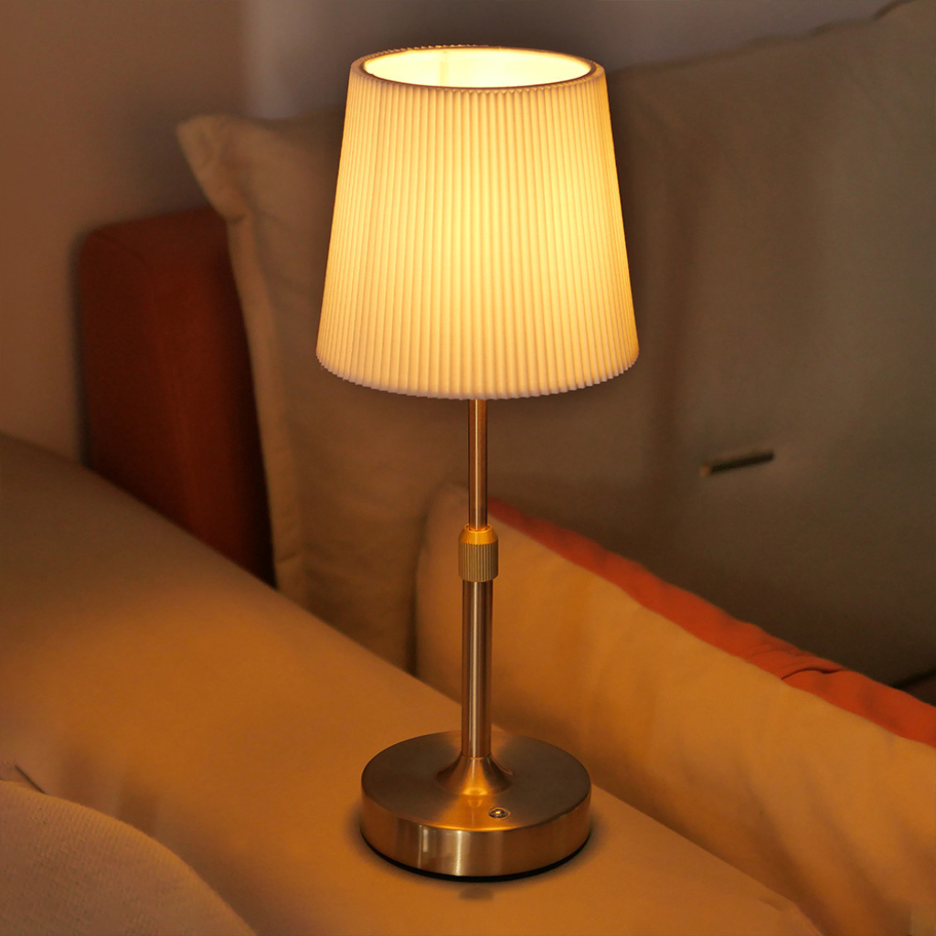 The FabriLux Rechargeable Touch Table Lamp