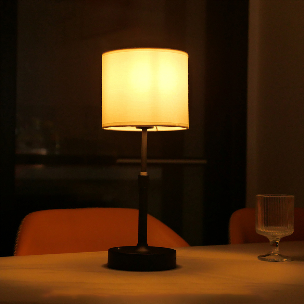 The FabriLux Rechargeable Touch Table Lamp