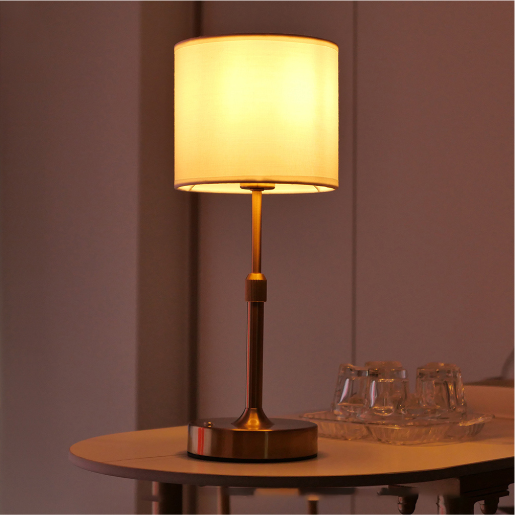 The FabriLux Rechargeable Touch Table Lamp