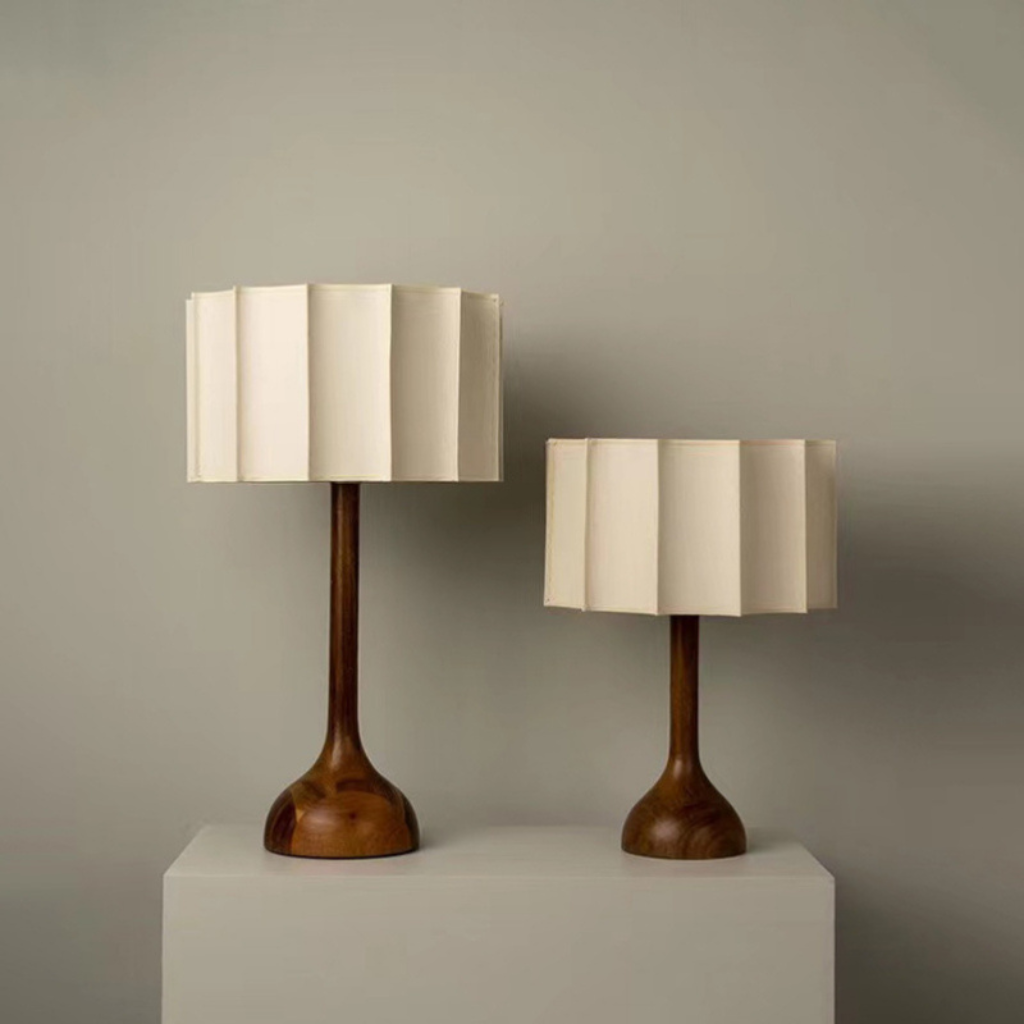 The Fairvelle Nordic Wabi Sabi LED Bedroom Lamp