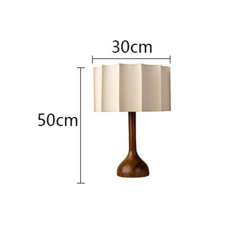 The Fairvelle Nordic Wabi Sabi LED Bedroom Lamp