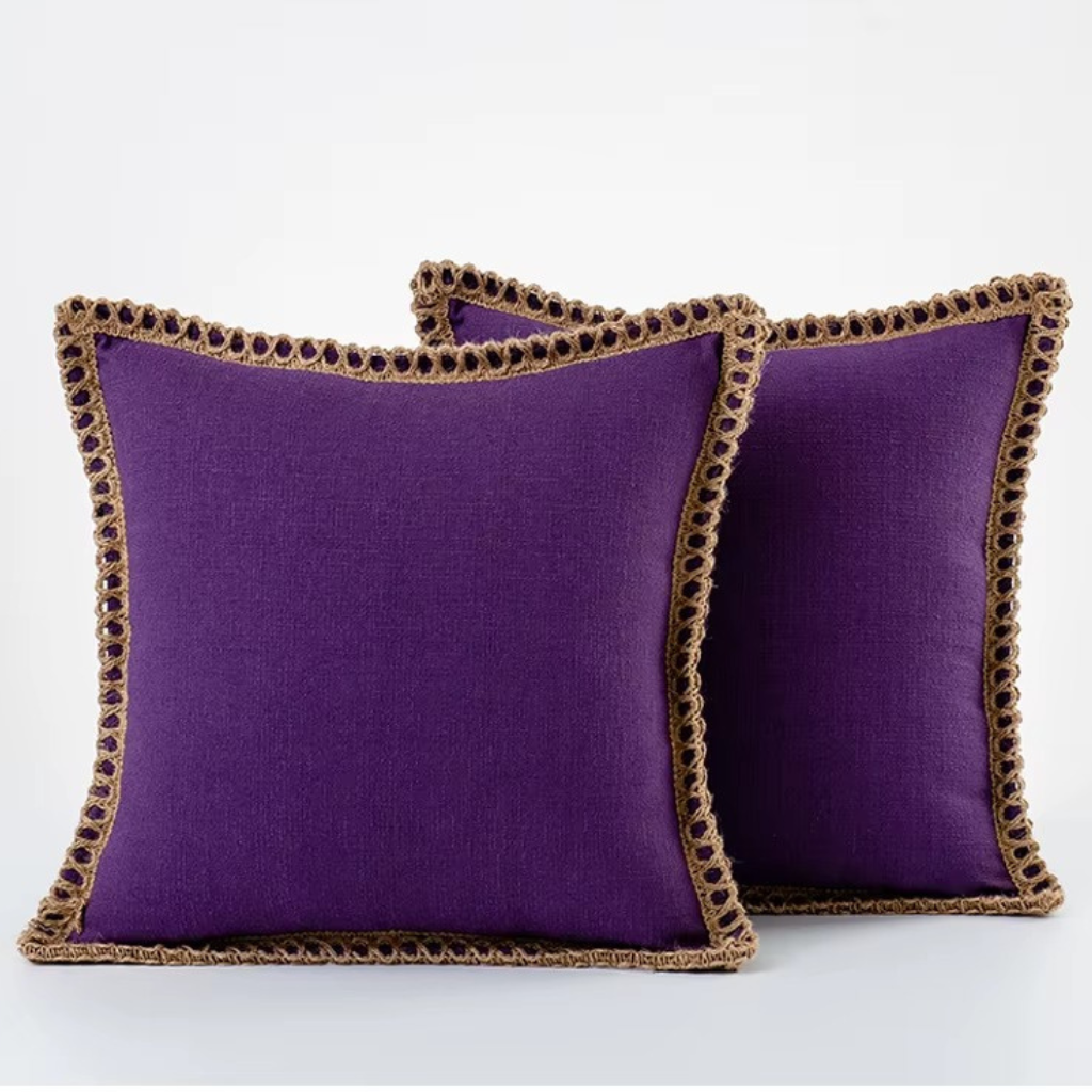 The Farmelle Cotton Throw Pillow Cover