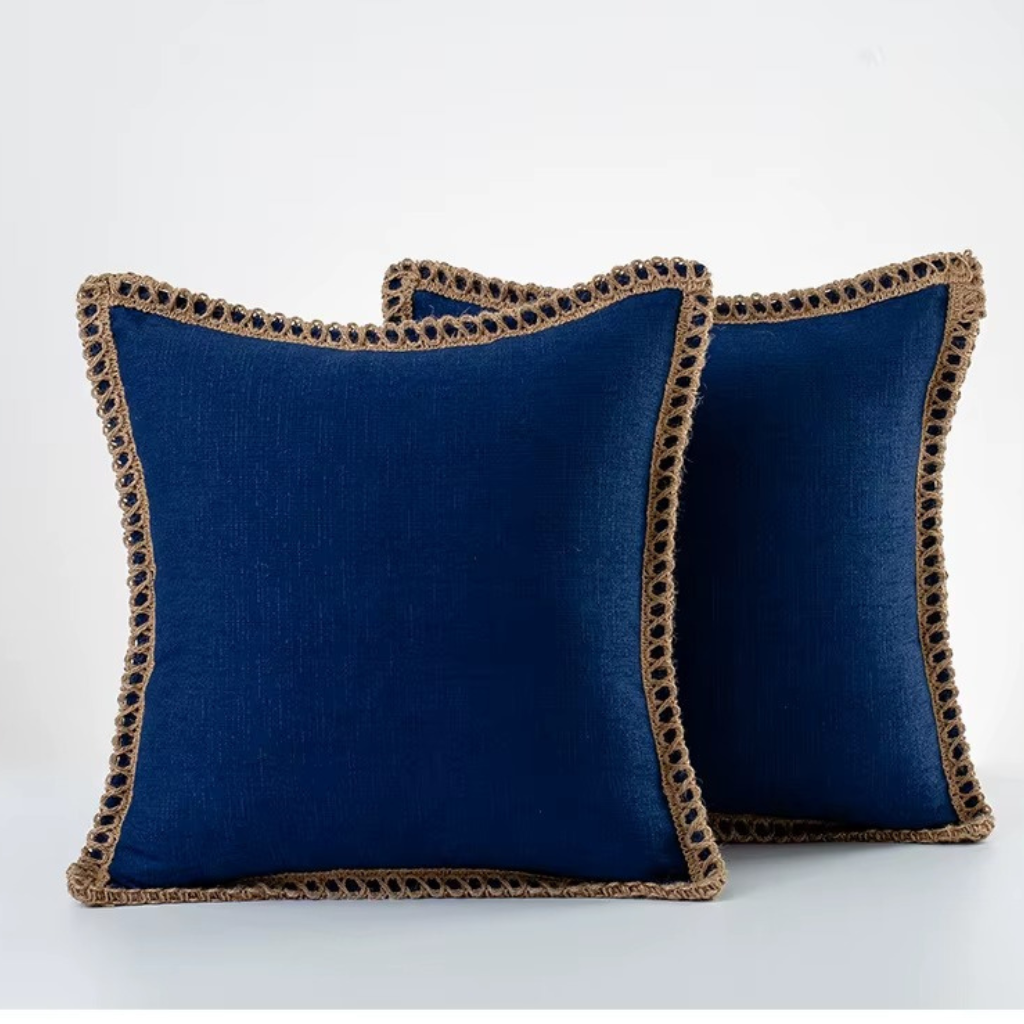 The Farmelle Cotton Throw Pillow Cover