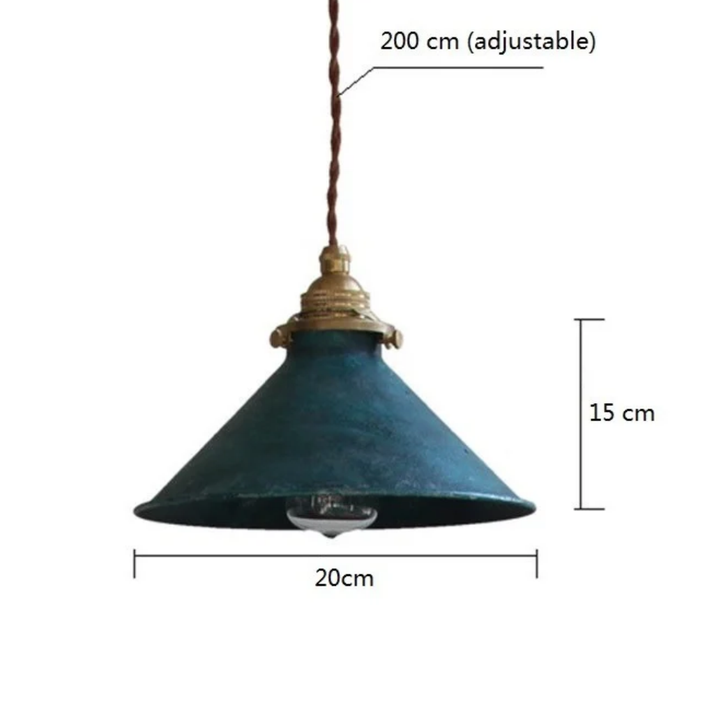 The Ferovin Industrial Iron Pendant Light