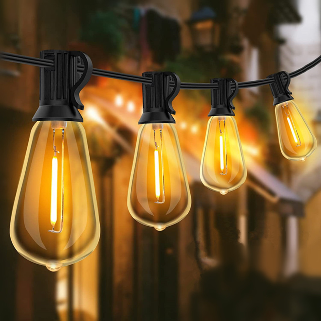 The Festiva Outdoor Garden LED Globe String Lights