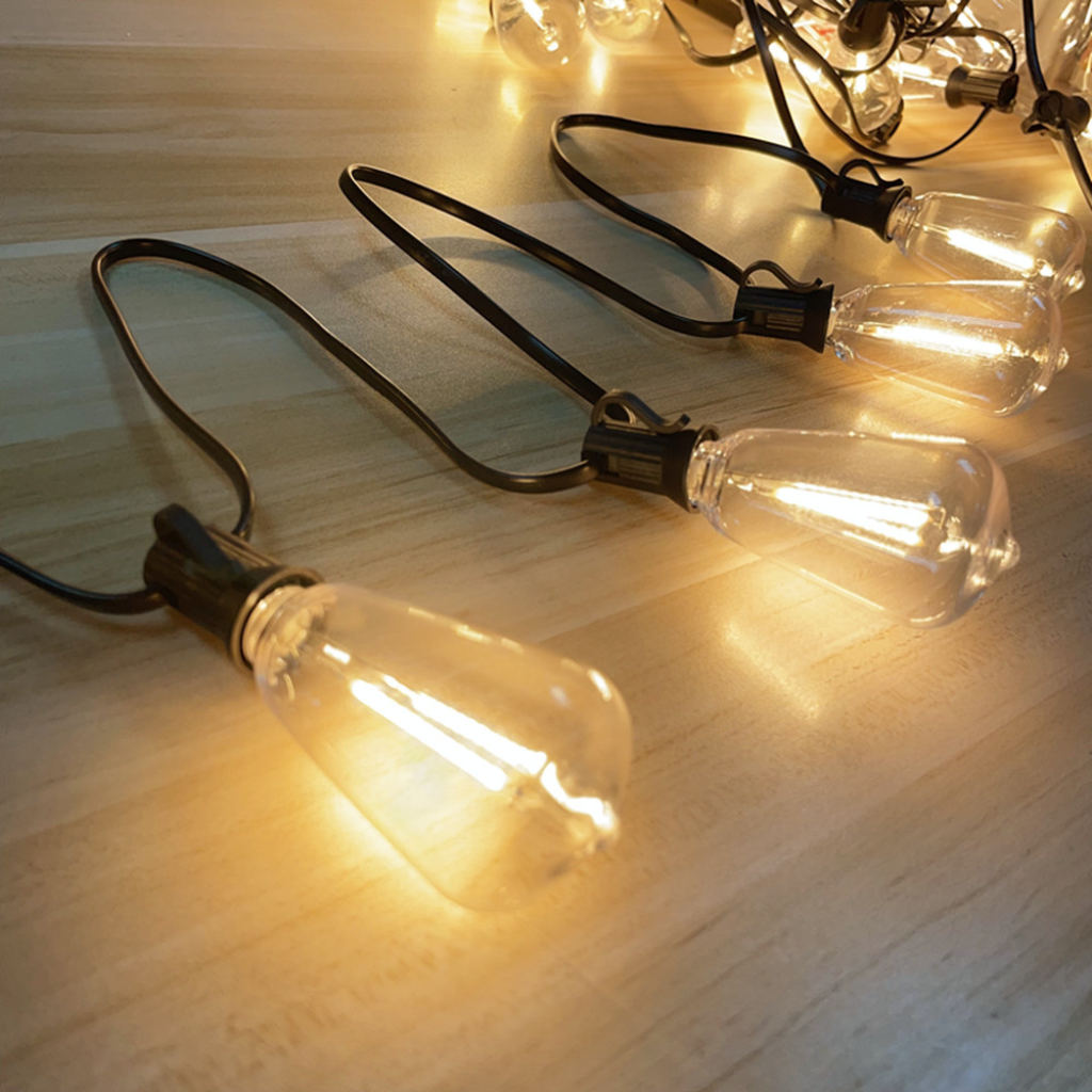 The Festiva Outdoor Garden LED Globe String Lights
