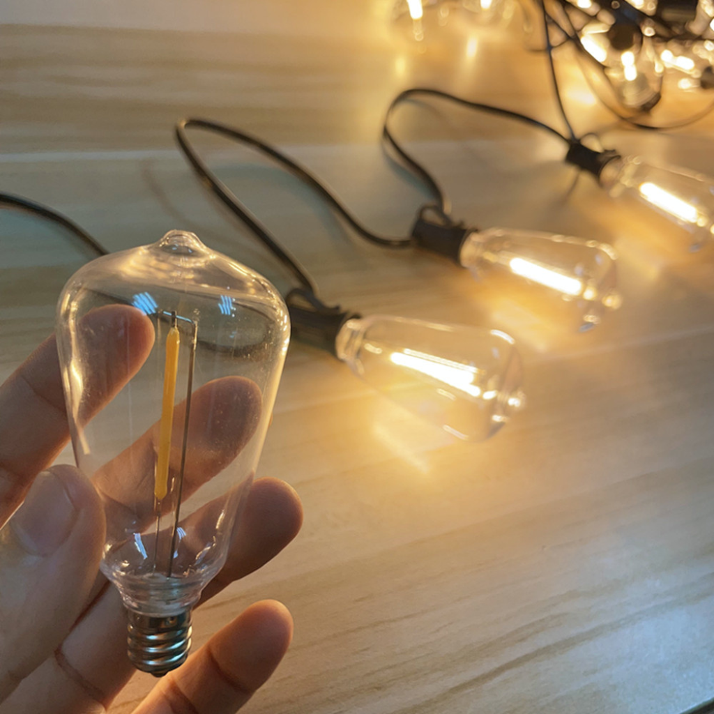 The Festiva Outdoor Garden LED Globe String Lights