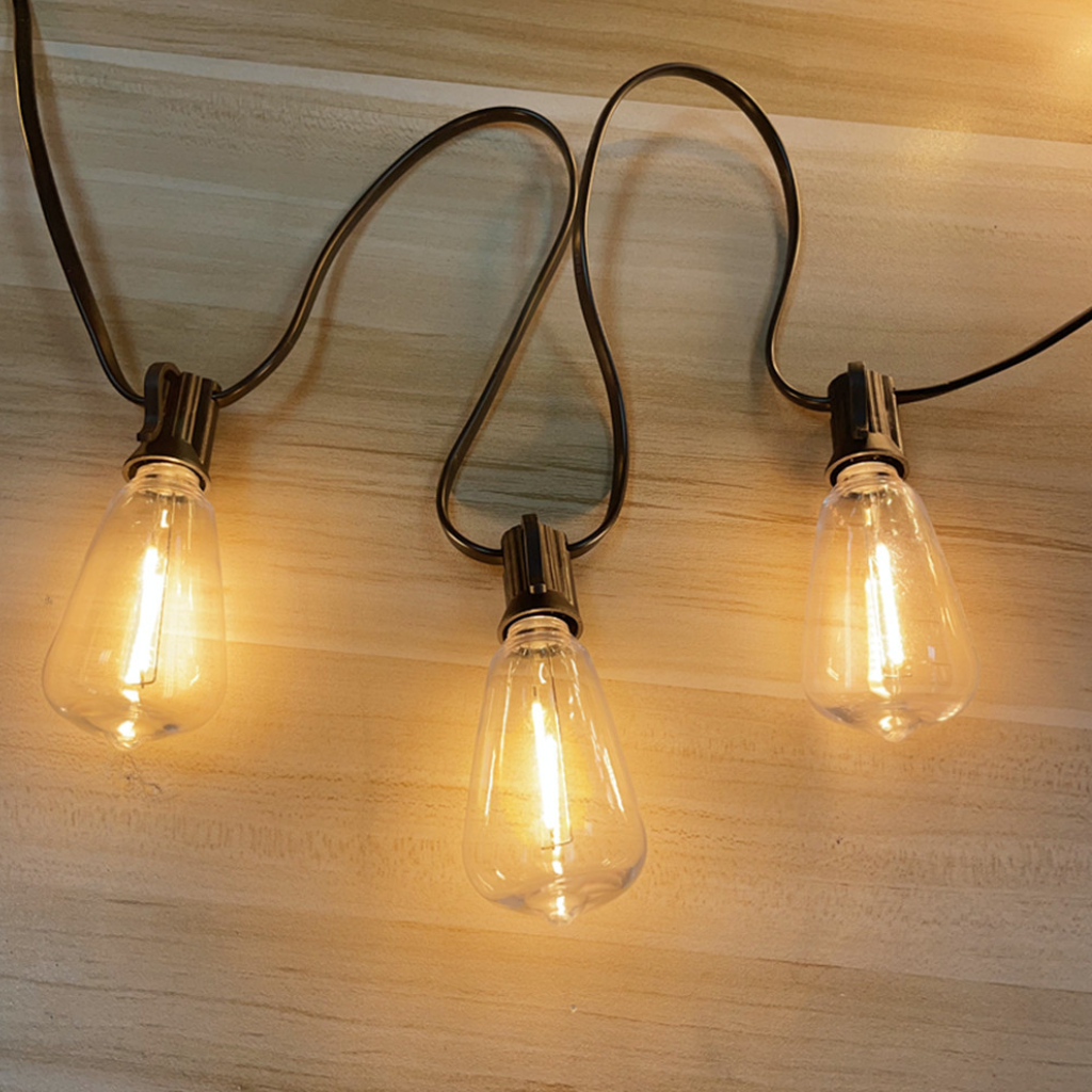The Festiva Outdoor Garden LED Globe String Lights