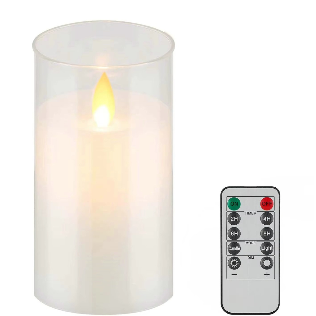 The Flamora Rechargeable LED Flameless Candle