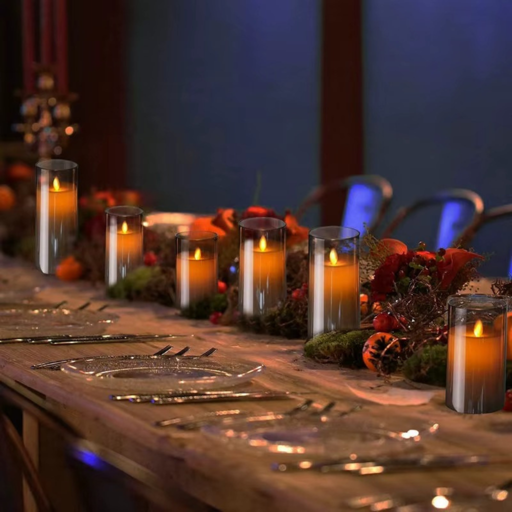 The Flamora Rechargeable LED Flameless Candle