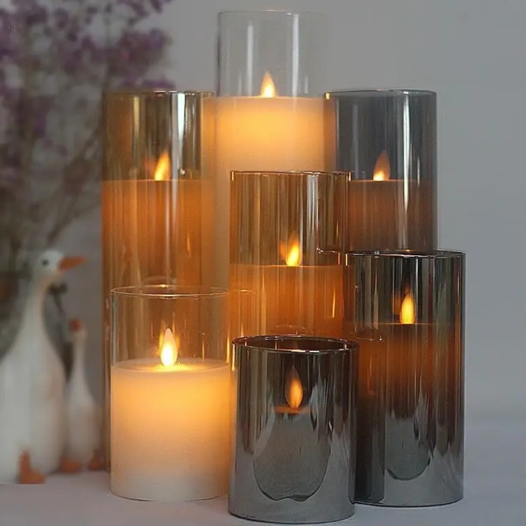 The Flamora Rechargeable LED Flameless Candle