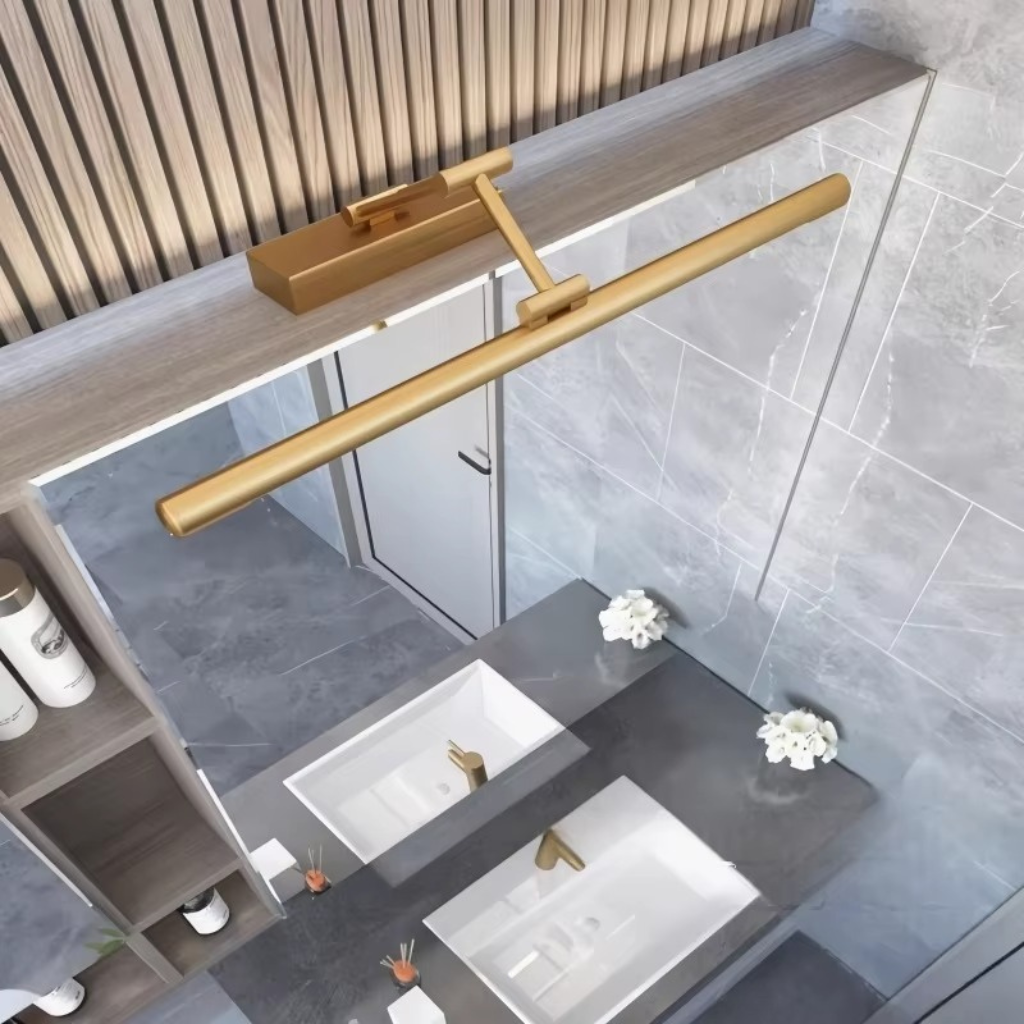 The Flexor Foldable Bathroom LED Vanity Mirror Light