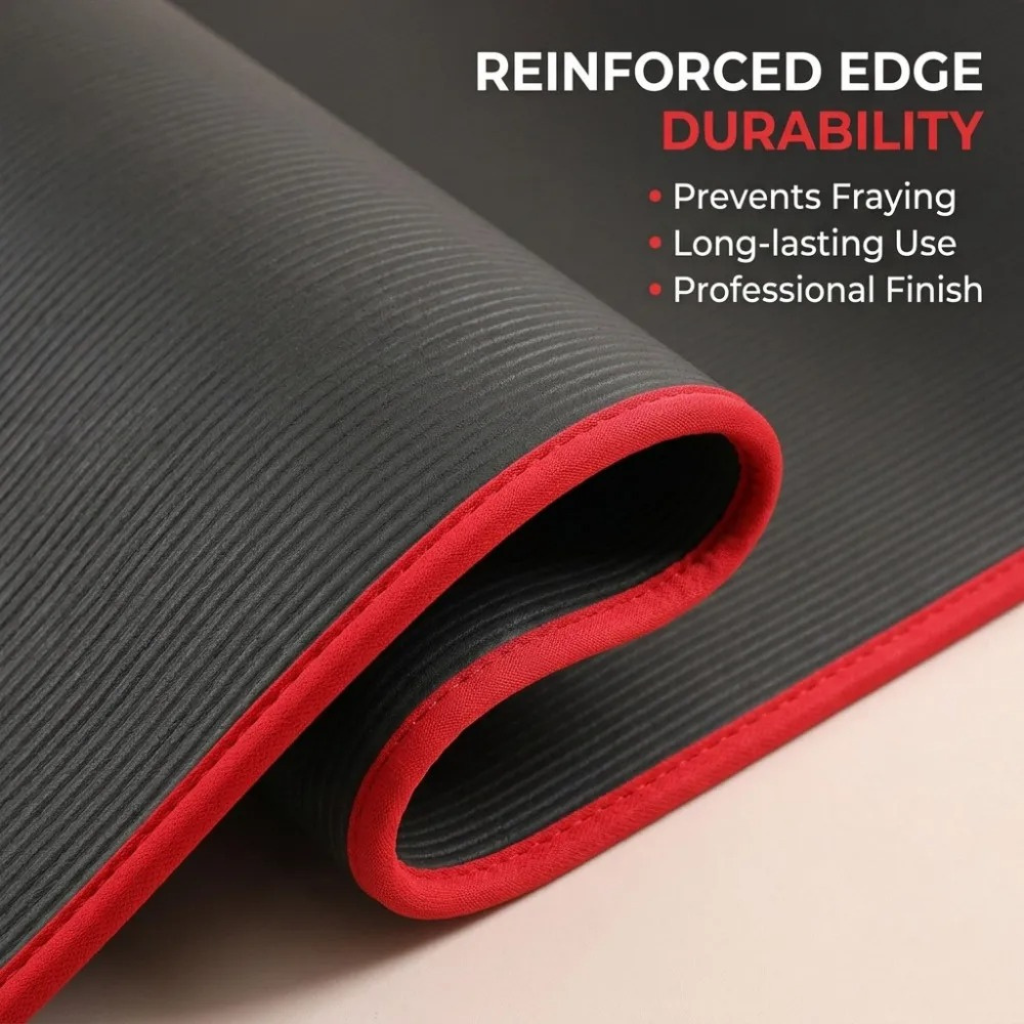 The Flexora Extra Thick NBR Non Slip Yoga Mat