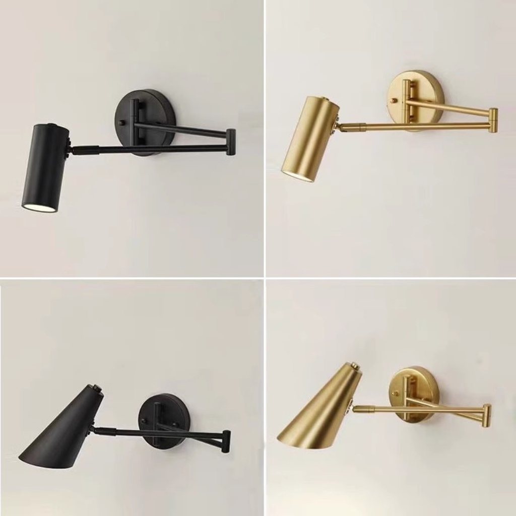 The Flexora Adjustable Swing Arm LED Wall Light
