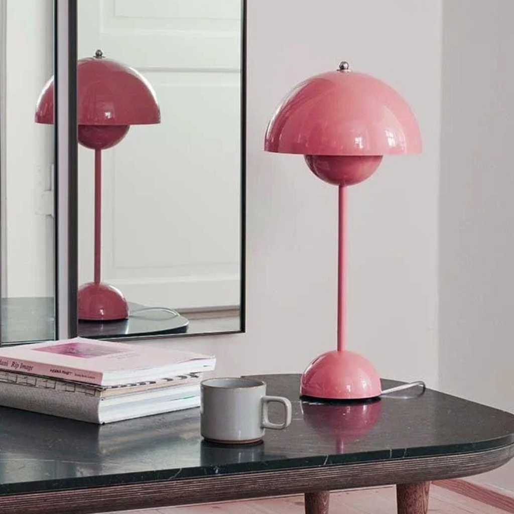 The Floravo Modern Mushroom Table Lamp