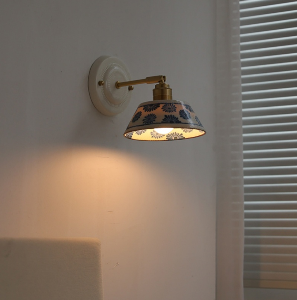 The Florenza Nordic Ceramic LED Wall Light