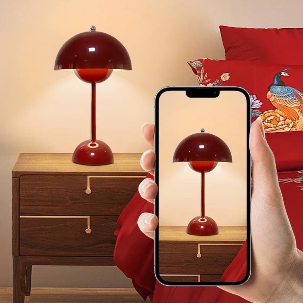 The Florix Rechargeable Mushroom LED Table Lamp