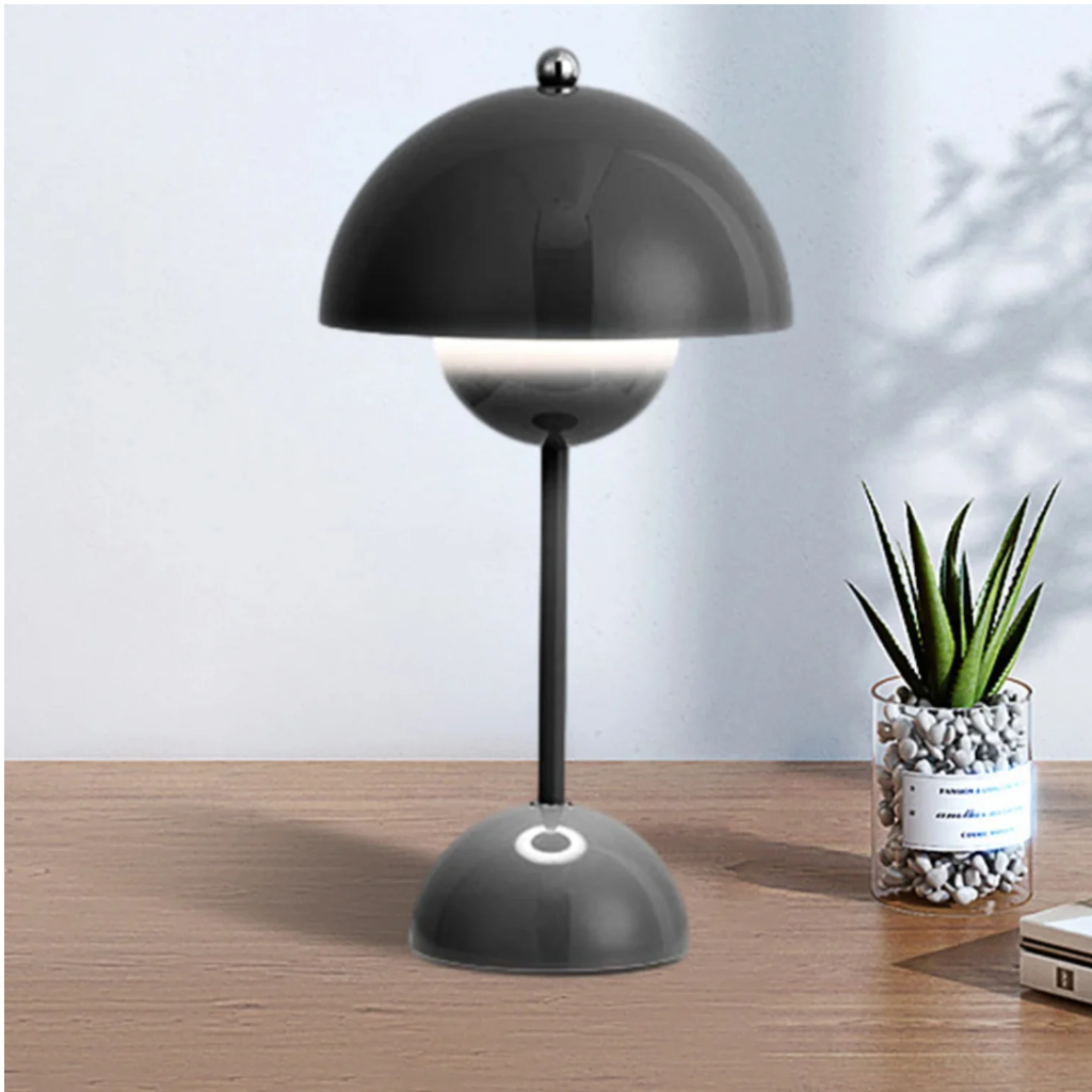 The Florune Mushroom LED Rechargeable Table Lamp