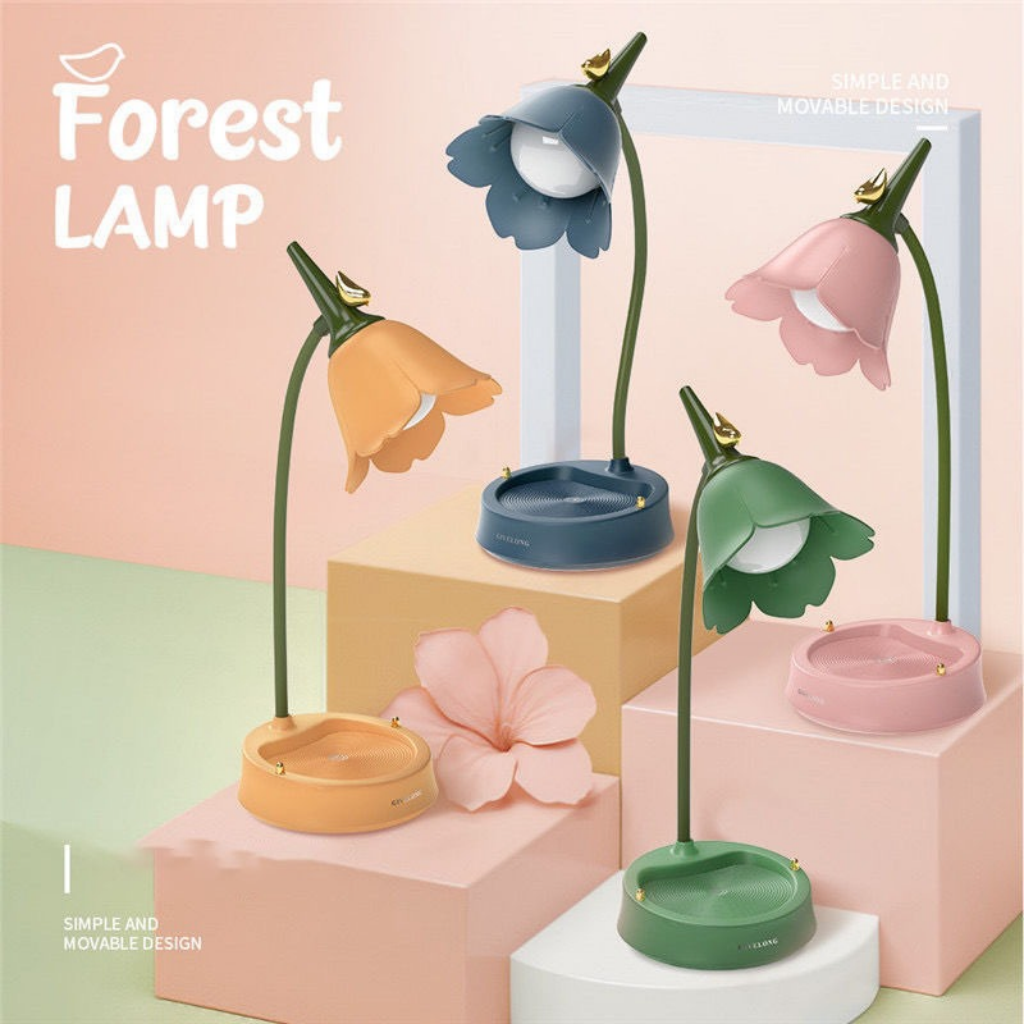 The Flovelle Flower LED Reading Desk Lamp